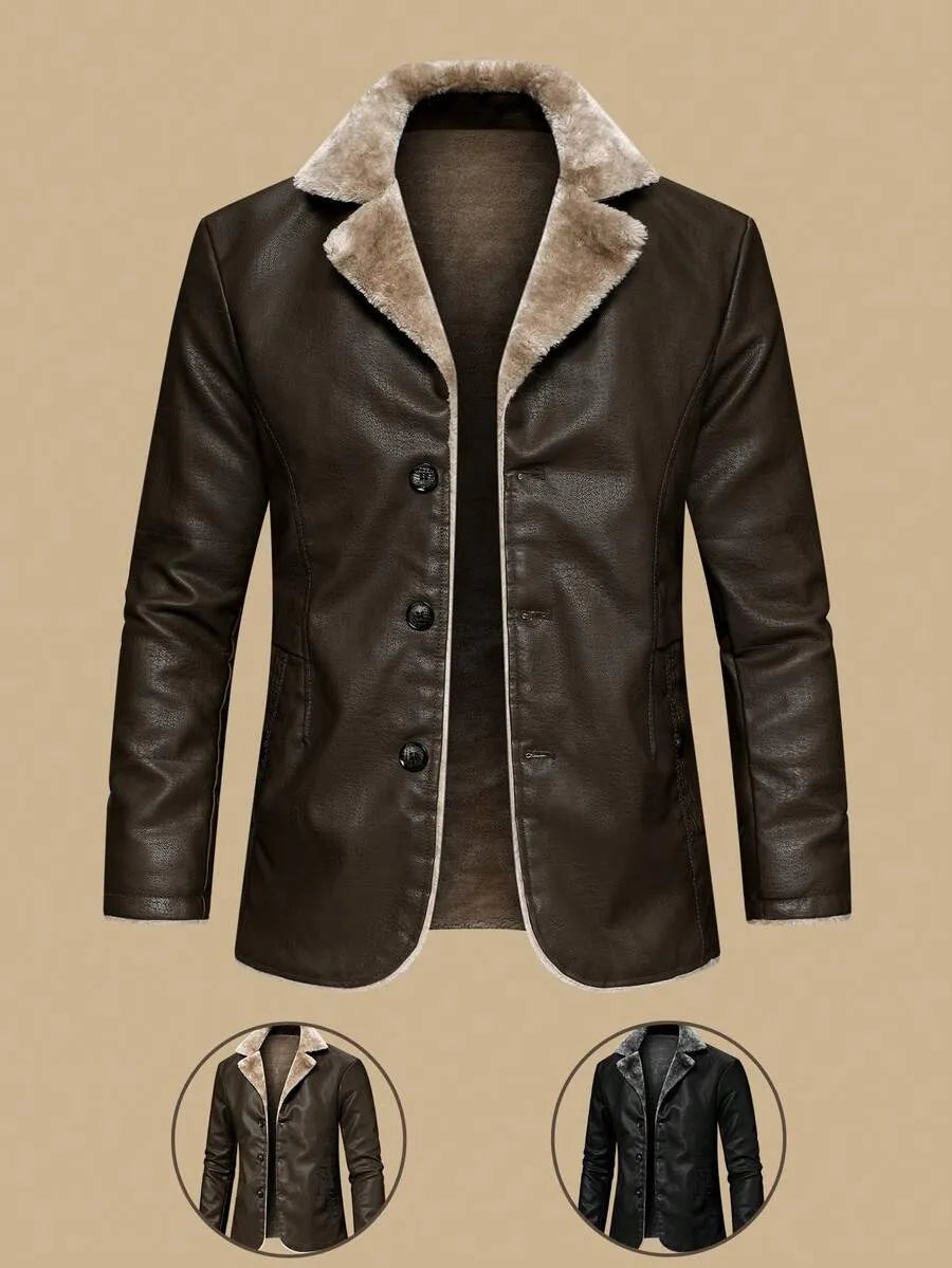 Leather Blazer