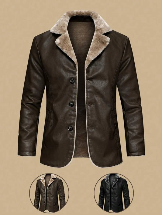 Leather Blazer